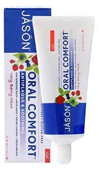 JASON草本清爽牙膏119g杂莓味进口牙膏 打造健康口腔新风尚